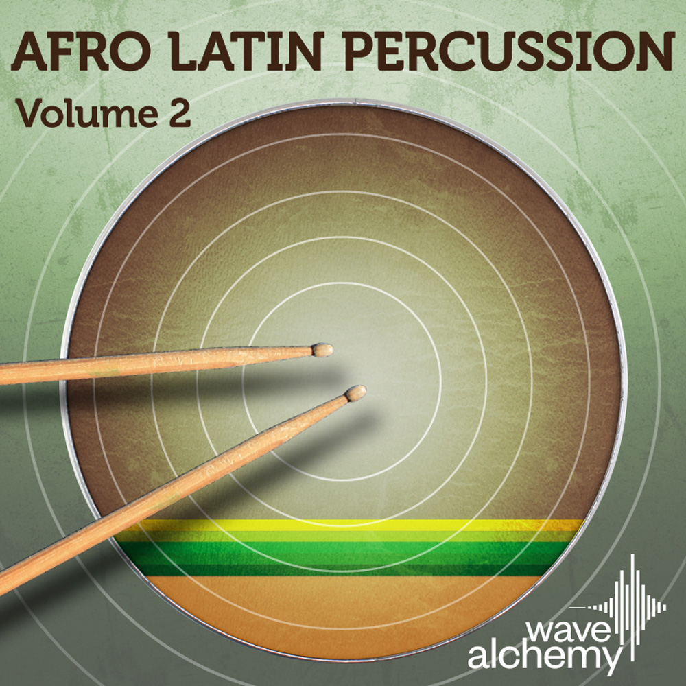 Afro Latin Percussion Vol. 2, Wave Alchemy, Drum & Percussion Samples,