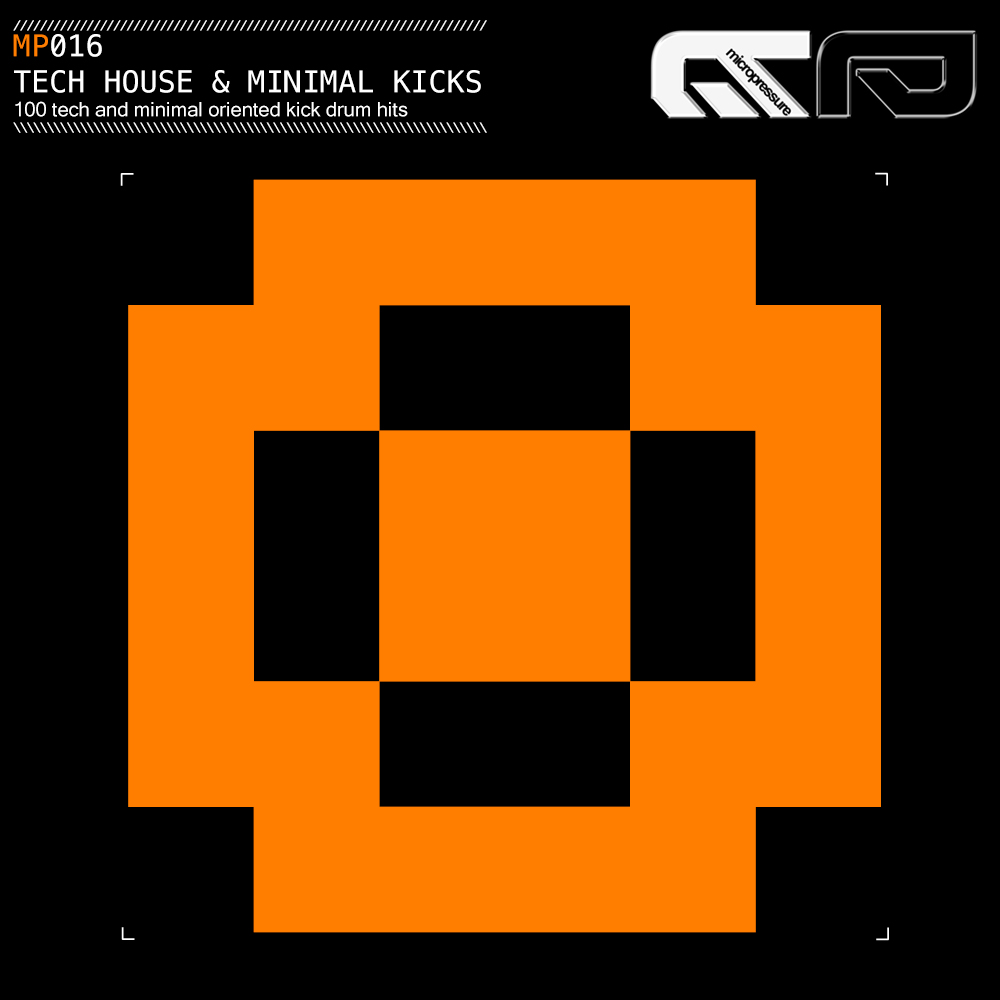 Tech House Kick Samples, Minimal Drum Sounds, Kick One Shot Samples