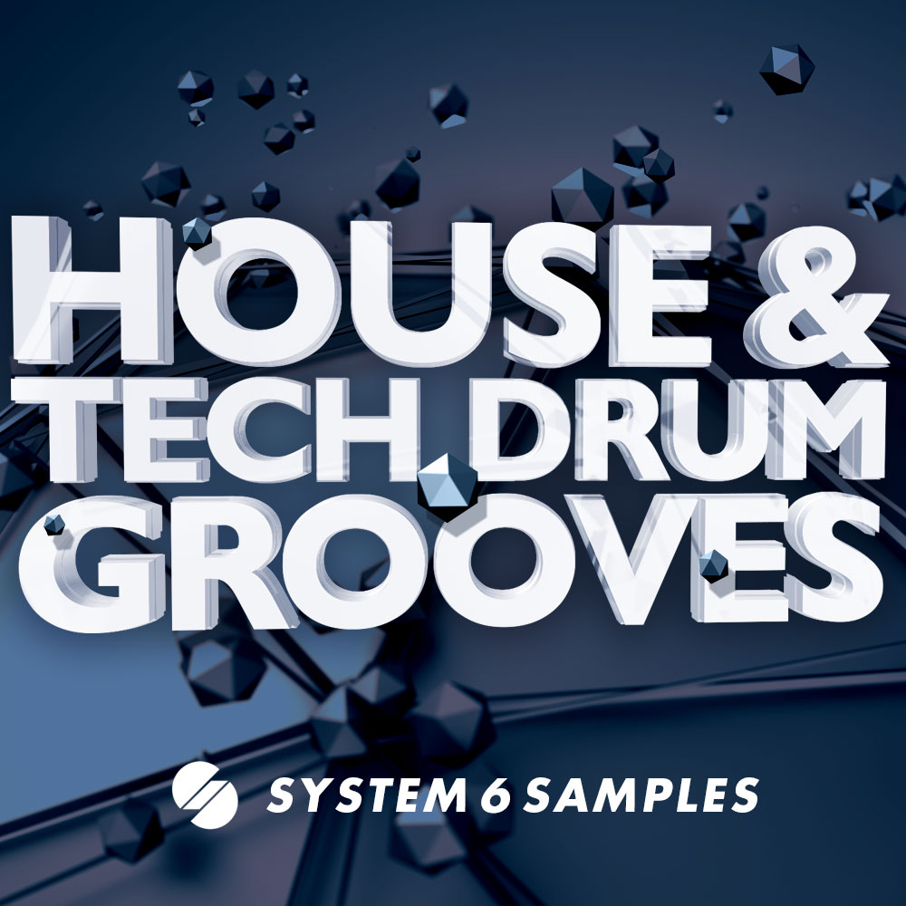 Tech House Drum Grooves, 123BPM Drum Loop Variations, Filtered House