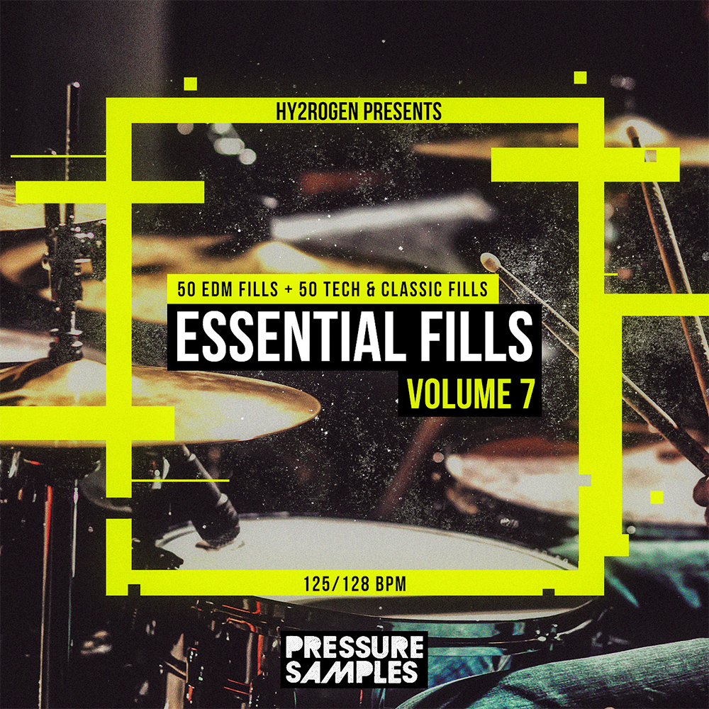 Essential Drum Fills, EDM Drum Fills, Tech House Drums
