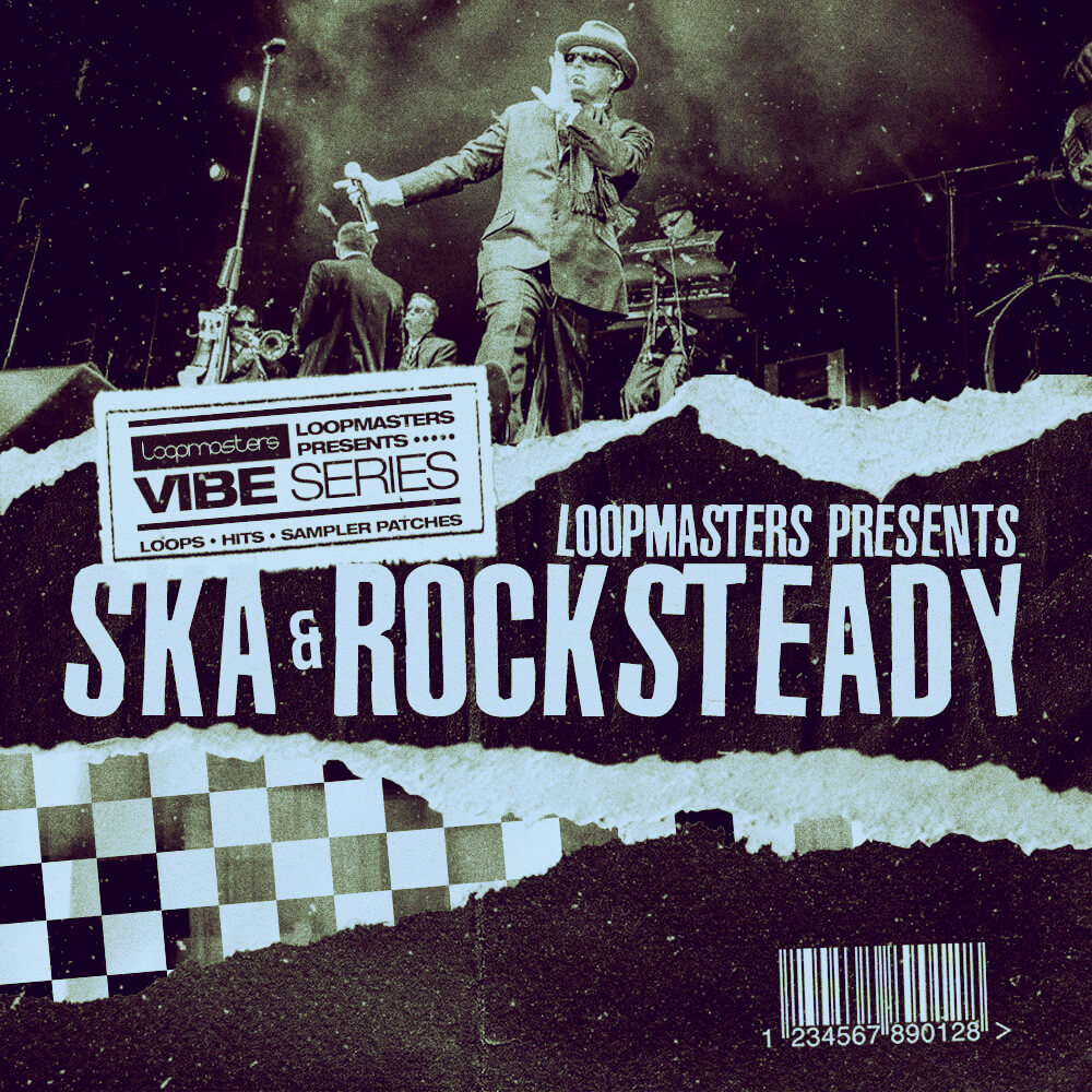 Royalty Free Ska Samples, Rocksteady Drums, Upright and Electric Bass