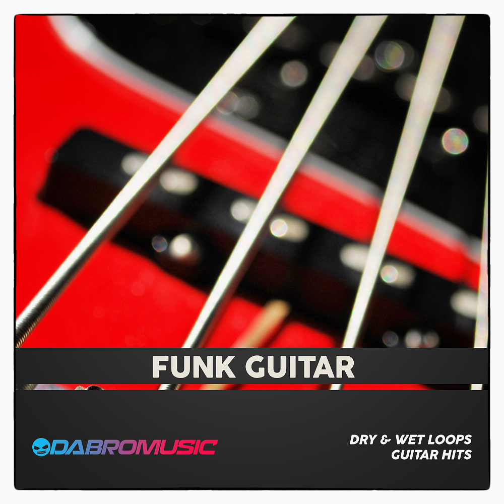 Funk Guitar Loops, Soul Guitar Stems, House Guitar Effected Loops,