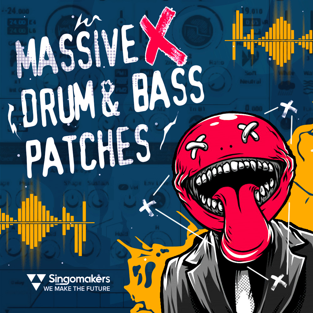Drum & Bass Massive X Patches, Massive Synth Presets, DnB Bass Sounds,
