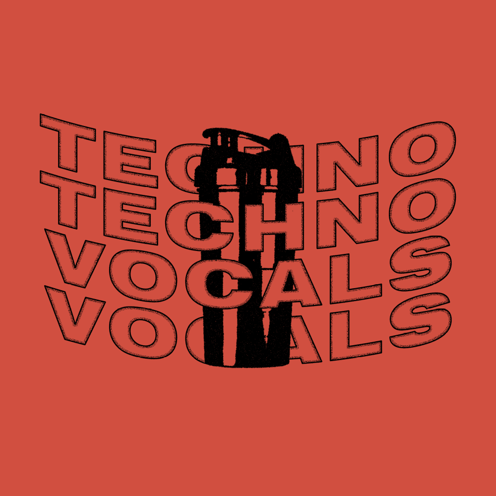Techno Vocals, Industrial Techno Vox Loops, Male Techno Vocal Samples,
