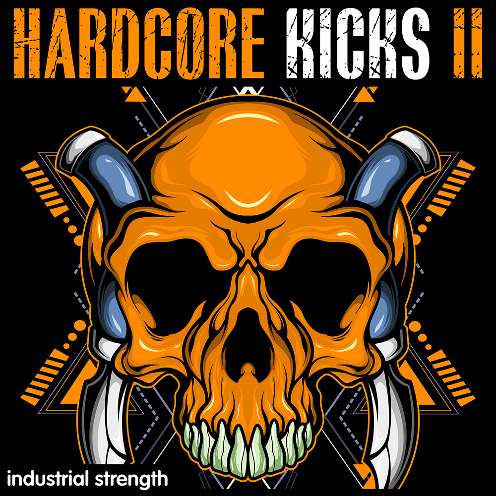 Hardcore Kicks Vol. 2, UpTempo Kick Drums, Hard Techno Drum Sounds,