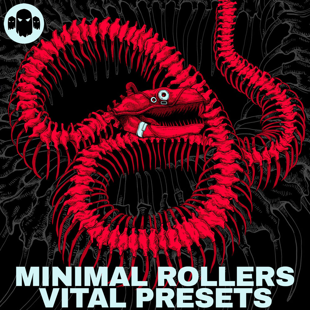 MINIMAL ROLLERS Vital Presets, Vital Bass Presets, Drum & Bass Bass