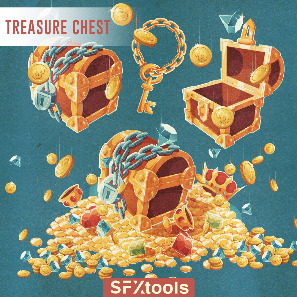 Treasure Chest SFXtools Video Game Sound Effects Game SFX Chest