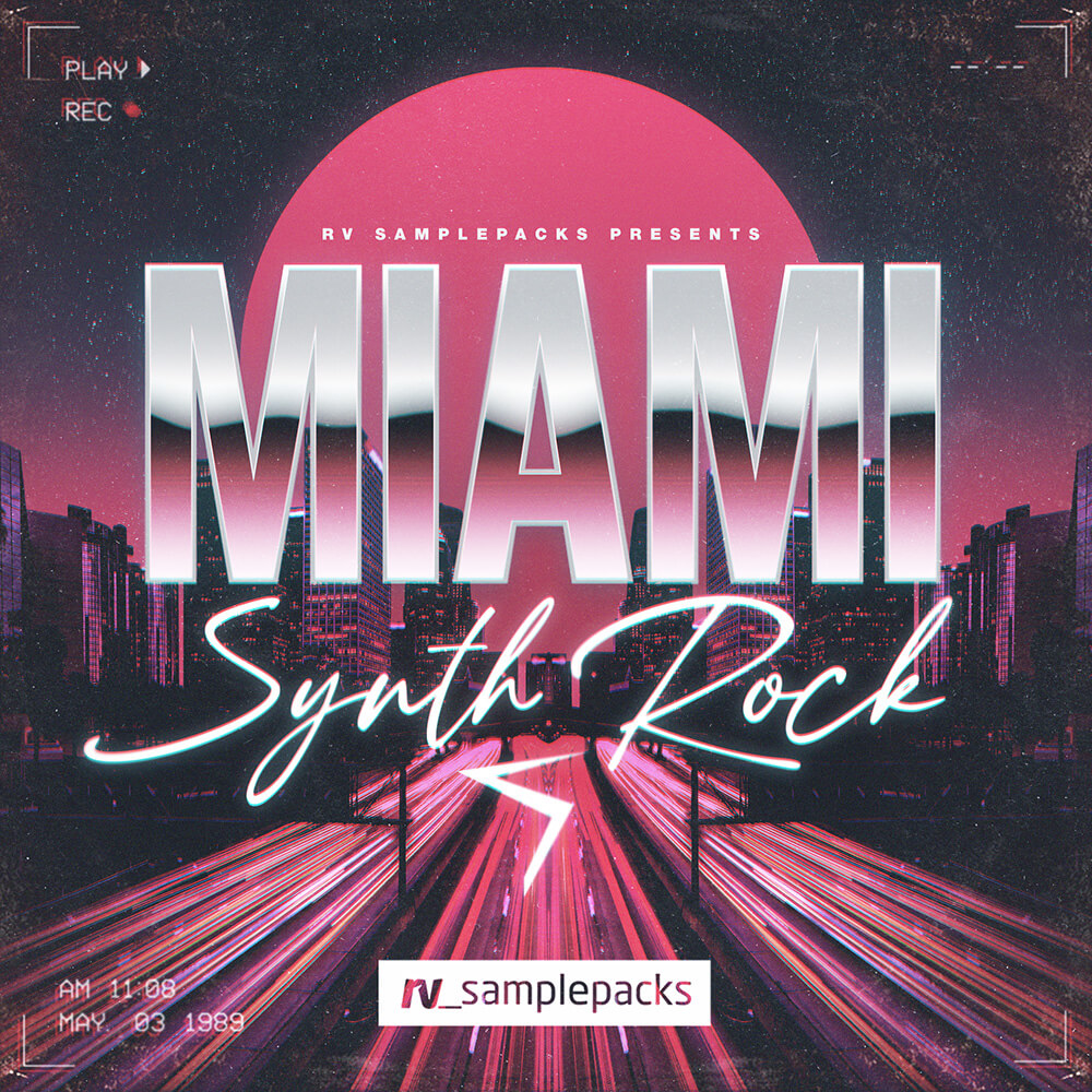 Royalty Free Synthwave Samples, SynthRock Drum Loops, Synthrock