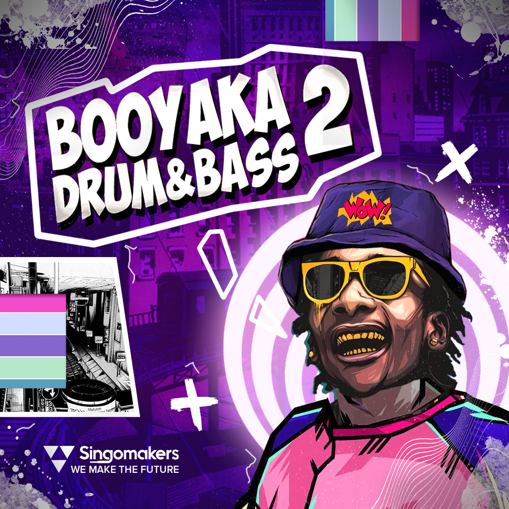 Booyaka Drum & Bass 2, Singomakers, OldSchool Drum & Bass Samples,
