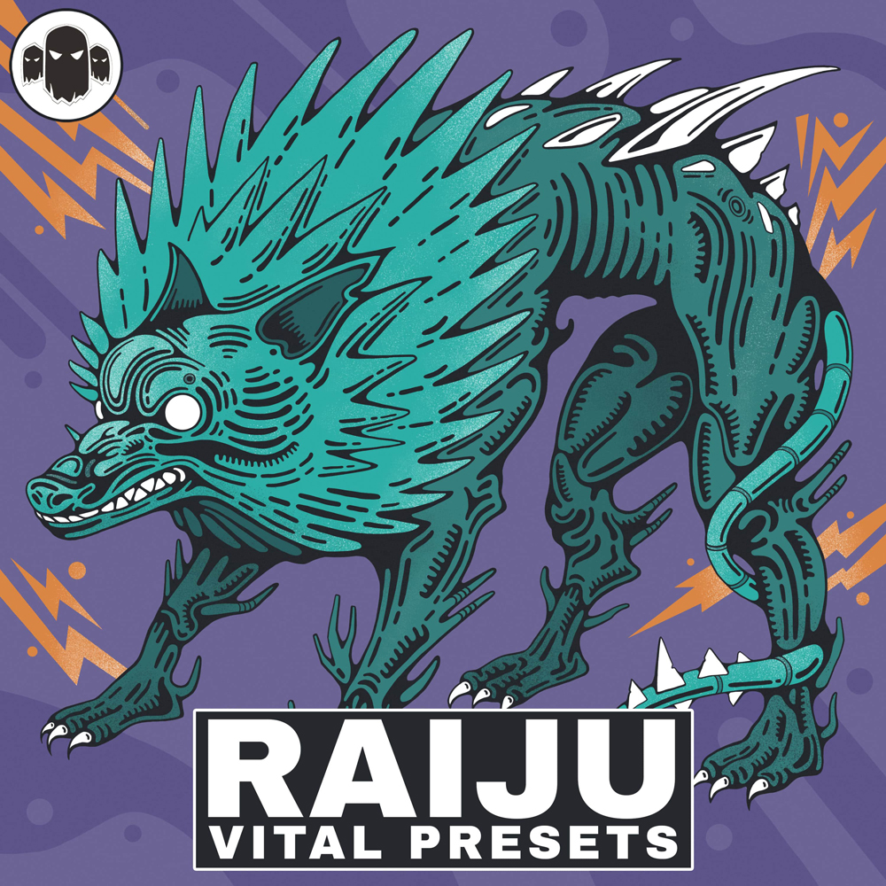 RAIJU Vital Presets, Ghost Syndicate, Drum & Bass Sound Design, Synth
