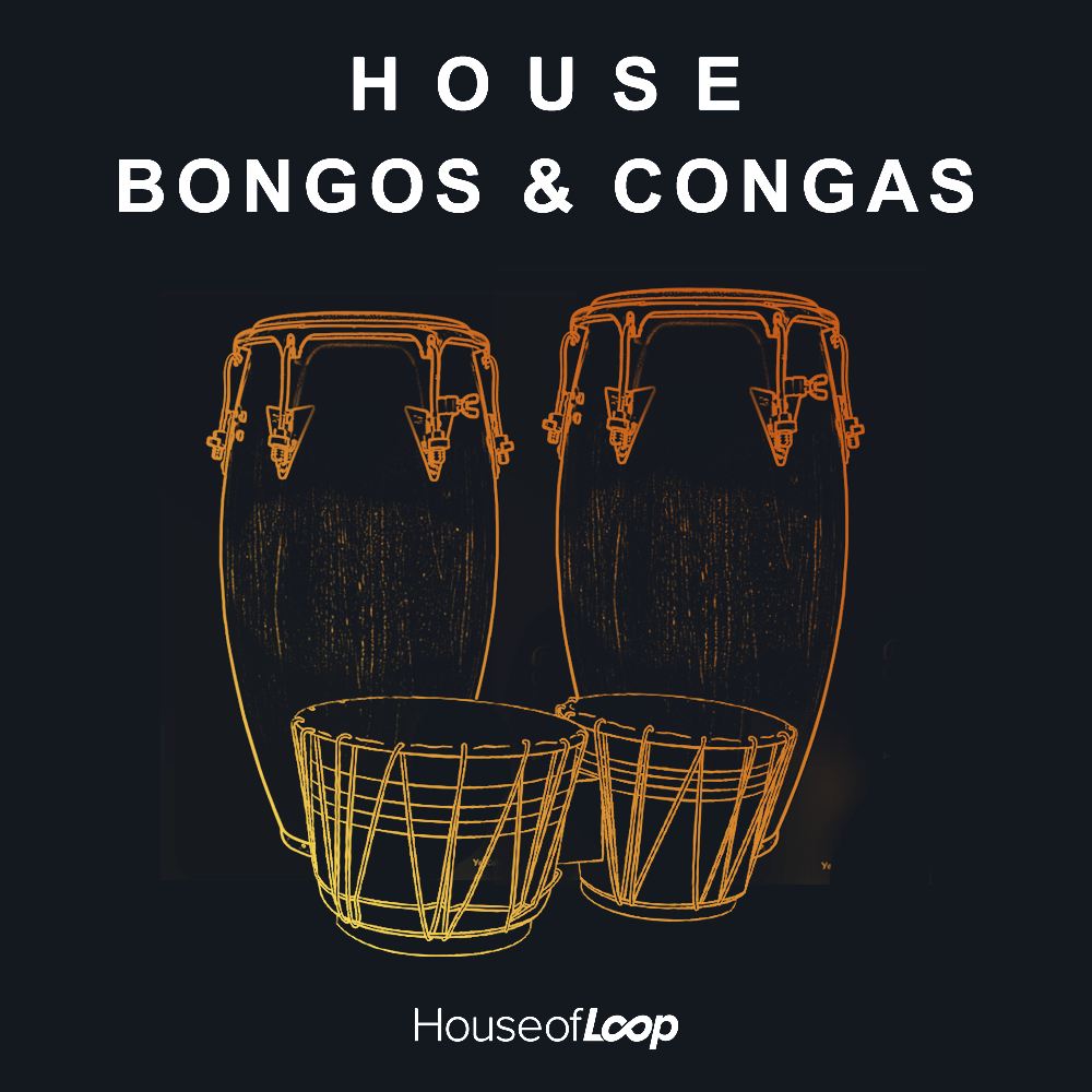 House Bongos & Congas, House Of Loop, RoyaltyFree Samples,