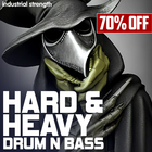Industrial strength hard   heavy drum n bass bundle cover artwork