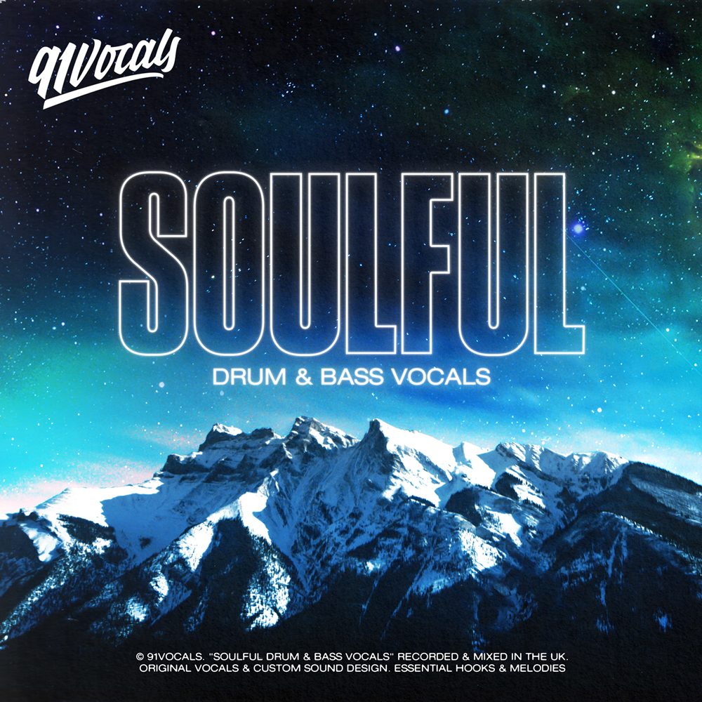 Soulful Drum & Bass Vocals, 91Vocals, RoyaltyFree Samples, Premium