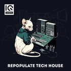 Iq samples repopulate tech house cover artwork