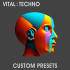 Industrial strength vital techno custom presets cover artwork