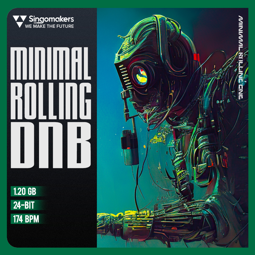 Minimal Rolling DnB, Singomakers, RoyaltyFree Samples, DnB Xfer Serum