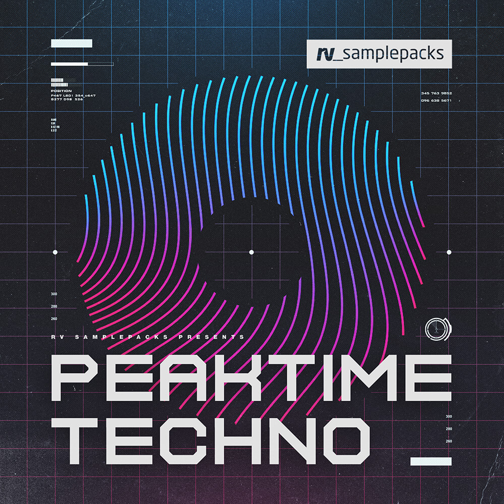 Royalty Free Peak Time Techno Samples, Acid Bass Sounds, Techno
