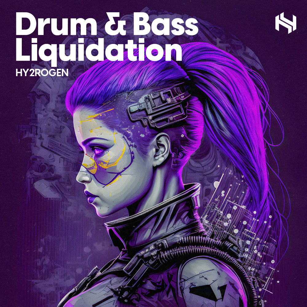 Drum & Bass Liquidation, HY2ROGEN, RoyaltyFree Samples, Liquid Drum