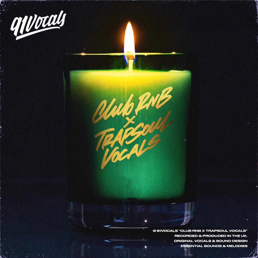 Club RnB x Trapsoul Vocals, 91Vocals, RoyaltyFree Samples, Premium