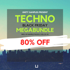 Unity records techno black friday mega bundle cover