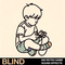 Blind audio retro game sound effects cover