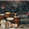Earthtone ottoman percussion cover