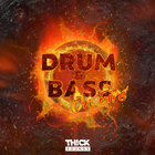 Thick sounds drum   bass on fire cover