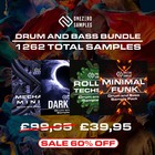 Onezerosamples drum bassbundle 1000 loopmasters