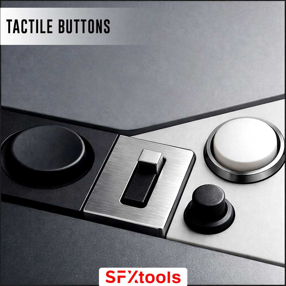 Button Tactility Tactile Buttons, Game Audio, Sound Design Tools, Film Audio, Sound