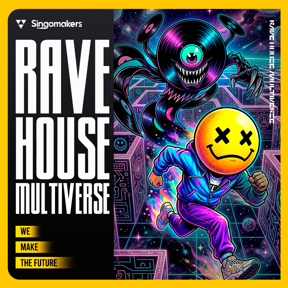 Rave House Multiverse, Classic House Pianos, Warehouse Rave sounds,